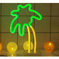 Miniatyrbillede 1 af 5: Neon Skilt med Kokospalme, Batteridrevet til Stue og Soveværelse