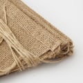 Miniatyrbilde 3 av 5: 3,7 m Burlap Banner, Flaggirlander, 13 stk Jute Flaggirlander