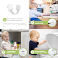Pikkukuva 2 / 5: Baby Lukot (8-pakkaus) Lapsen Turvallisuus Kaappien Lukitus - Safe Quic DXGHC