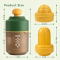 Miniatyrbillede 2 af 6: Manuel Citruspresser, Saftpresser Centrifuge, Appelsin/Citron/Lime