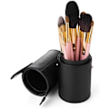 Miniatyrbillede 3 af 5: Makeup børsteholder rejse børster etui taske kop opbevaring støvtæt til kvinder (sort)