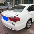 Miniatyrbillede 5 af 5: （Sort）2 stk. Bilsticker Monster Scratch Stripe Dekal, Monster Klo