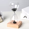 Amnings-sandtimer, h 14,5 cm x d 6 cm DXGHC