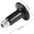 Miniatyrbilde 2 av 6: E27 200W Varmelampe for Kjæledyr med Infrarød Keramisk Varme