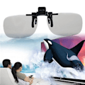 Miniatyrbild 5 av 6: Wonderfulsight Cirkelpolariserande Clip-on 3D-glasögon för 1 styck