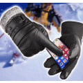 Miniatyrbild 2 av 5: 1 par vinterridhandskar Motorcykel plysch tjocknade touch s