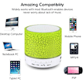 Miniatyrbild 5 av 5: Bluetooth-högtalare, liten bärbar trådlös Bluetooth-högtalare, Bas