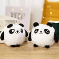 Söt jättepanda plyschleksak liten mini docka hänge docka nyckelring DXGHC