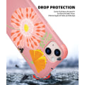 Miniatyrbilde 3 av 4: 1 stk Rosa Bieblomster for iPhone 13 for kvinner - Komplett Fallbeskyttelse