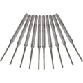 Miniatyrbild 2 av 5: Set med 10 diamanter silver tip förlängda borr, Par, för Drilli