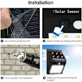 Miniatyrbild 5 av 5: (2-pack) 20 LED Solcellslampor, Utomhus Rörelsedetektorlampor med 3