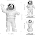 Miniatyrbild 2 av 5: Astronautprydnader, Astronautfödelsedagsprydnad, Astronaut Staty