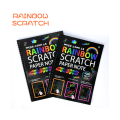Miniatyrbilde 6 av 6: 12 Farger Jente Dyr Scratch Maleri By Scene Scratch Maling