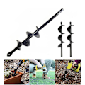 Miniatyrbilde 1 av 5: Dewenwils Hagebor Auger Twist Drill Bit Hage Grav Hull Planti DXGHC