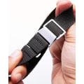 Miniatyrbild 4 av 5: Nylonarmband i fallskärmsmodell med elastisk resår - Ersättningsarmband till klocka