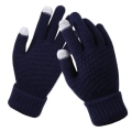 Miniatyrbillede 7 af 7: 4 Par Dame Vinter Touchscreen Handsker Varme Fleeceforet Strik
