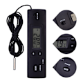 Miniatyrbilde 1 av 5: LCD Digital Termometer Elektronisk Temperaturmåler