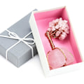 Pikkukuva 5 / 5: Kristallipuu Rose Quartz -puu Kristalli Rahapuu Feng Shui Go DXGHC
