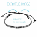 Miniatyrbillede 3 af 5: Surfer Strandarmbåndssæt Mænd & Kvinder - Flettet Boho Sommer B DXGHC