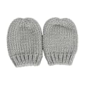 Miniatyrbild 5 av 5: Babyhatt och Vantar Baby Flicka Pojke Beanie Set Stickad Vinter H DXGHC