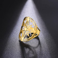 Miniatyrbilde 5 av 6: Nordstjerne Ring for Kvinner og Jenter - Polaris Stjerne Astrologi Justerbar