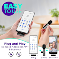 Miniatyrbild 2 av 6: Trådlös Lavaliermikrofon för USB-C Smartphone, 2.4GHz Mini Mi
