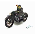 Miniatyrbild 2 av 5: Trehjuling motorcykel nostalgisk tema personlig inredning DXGHC