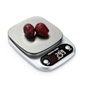 Miniatyrbillede 5 af 5: Digital Køkkenvægt - Fra 1g til 10kg - Rustfrit Stål DXGHC