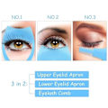 Pikkukuva 5 / 5: 6 kpl 3-in-1-ripsiväline Mascara Shield Applicator Guard E