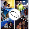 Pikkukuva 6 / 7: LED-kaulavalaisin lukemiseen, Ladattava 4-LED Hug LED -kaulavalaisin