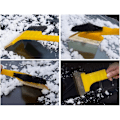 Miniatyrbillede 5 af 5: 2 i 1 Bilskrab med Kost Sne Squeegee Frost Skrab