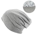Miniatyrbillede 4 af 7: Vendbar Beanie i Ensfarvet, Blød Beanie, Let og Blød