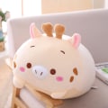 Pikkukuva 4 / 4: 8 tuuman / 20 cm söpö eläimen plushipehmustettu sylinterimäinen tyyny, su