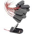 Miniatyrbillede 1 af 5: Pakke med 20 Batteriholdere, 2 x CR2032 Knapcelsbatteriholdere DXGHC