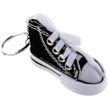 Miniatyrbillede 3 af 5: (Sort) Fashion Canvas Sko Vedhæng Nøglering Nøglering Gave - En Stk