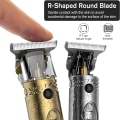 Miniatyrbilde 6 av 6: Hårklipper for menn, Elektrisk skjeggtrimmer for menn, USB-trimmer