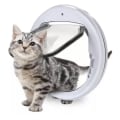 Miniatyrbilde 1 av 5: Kattluke for katter, hunder og kjæledyr, stor kattluke for vinduer