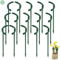 (14 * 14cm) 15 stk. Plante Støttepinde Halvrunde Plante Støttepinde Pl