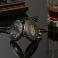 Pikkukuva 5 / 5: Vintage-tyylinen puoliautomaattinen mekaaninen taskukello peilillä avoin tyyli