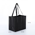 Miniatyrbillede 2 af 5: Foldbar Genanvendelig Indkøbspose 2-pak 38 x 35 x 25cm Holdbar Og