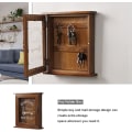 Miniatyrbillede 5 af 5: Nøglekabinet, nøgleboks, træopbevaringsboks, vægnøgleboks, nøgleboks
