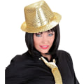 Miniatyrbilde 2 av 5: Filthatte med glitter, gull, for temafester eller karneval, Del