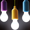 Miniatyrbillede 3 af 5: 3 LED bærbare snorelys Retro oversvømmelser telt camping c
