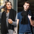 Miniatyrbilde 7 av 7: Unisex Klassisk Strikket Vinterhals, Myk og Varm Vinterstrikk