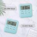 Miniatyrbillede 5 af 6: Digital Timer med Ur/Vækkeur Funktion 3 i 1, Magnetisk Ki