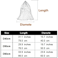 Miniatyrbillede 2 af 7: 1-Pak Standard Nylon Netpose, Fiskenet, D
