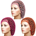 Pikkukuva 1 / 6: 3 kpl Mesh Hair Net Rayon Crochet -hiusverkot Neulotu snood Hat virkattu Unihattu