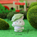 Miniatyrbild 5 av 7: 6 st nya japanska tecknade kanin söta mini kontors skrivbords dekorationer