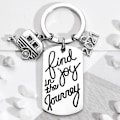 Miniatyrbillede 5 af 5: 2022 Find Joy in The Journey Nøglering Glad Camper RV Trailer DXGHC