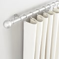 Miniatyrbild 3 av 4: Justerbara Gardinstångs Väggfästen, Set om 2, Nickel